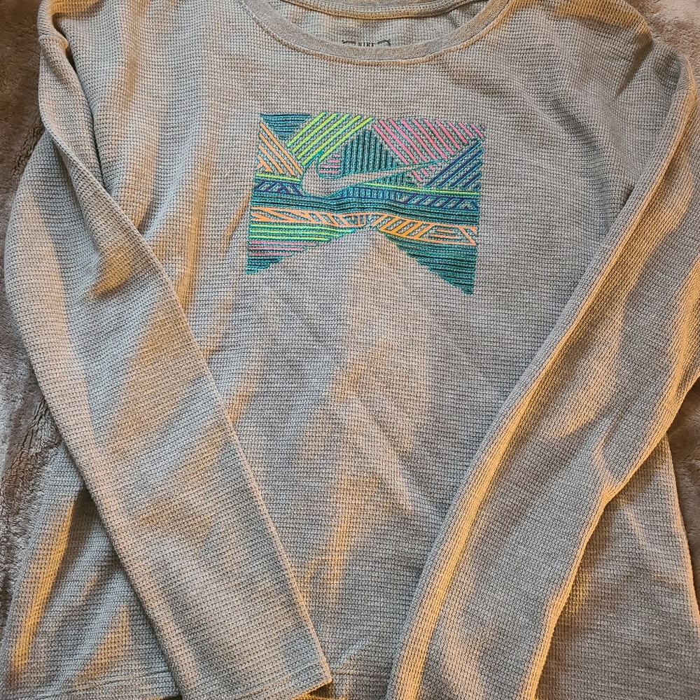 Girls Youth XL long sleeve Nike thermal
